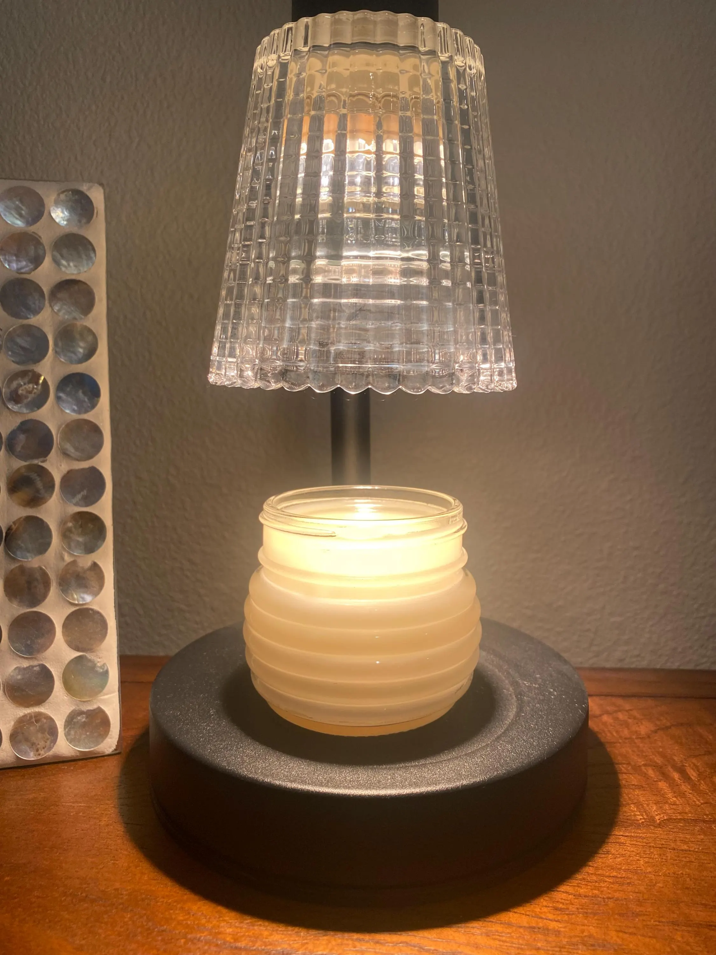 Wickless 100% Soy Wax Candle, Glass Jar, Scented, Vegan, Handmade, Eco-Friendly