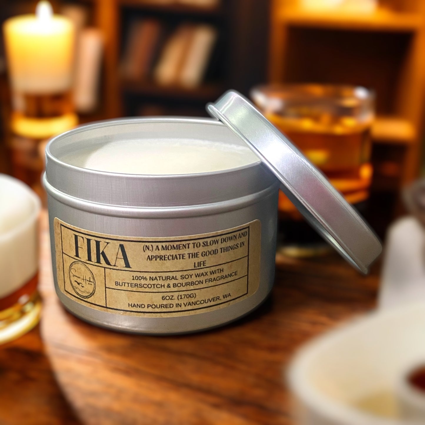 100% Soy Wax Scented WICKLESS Candles