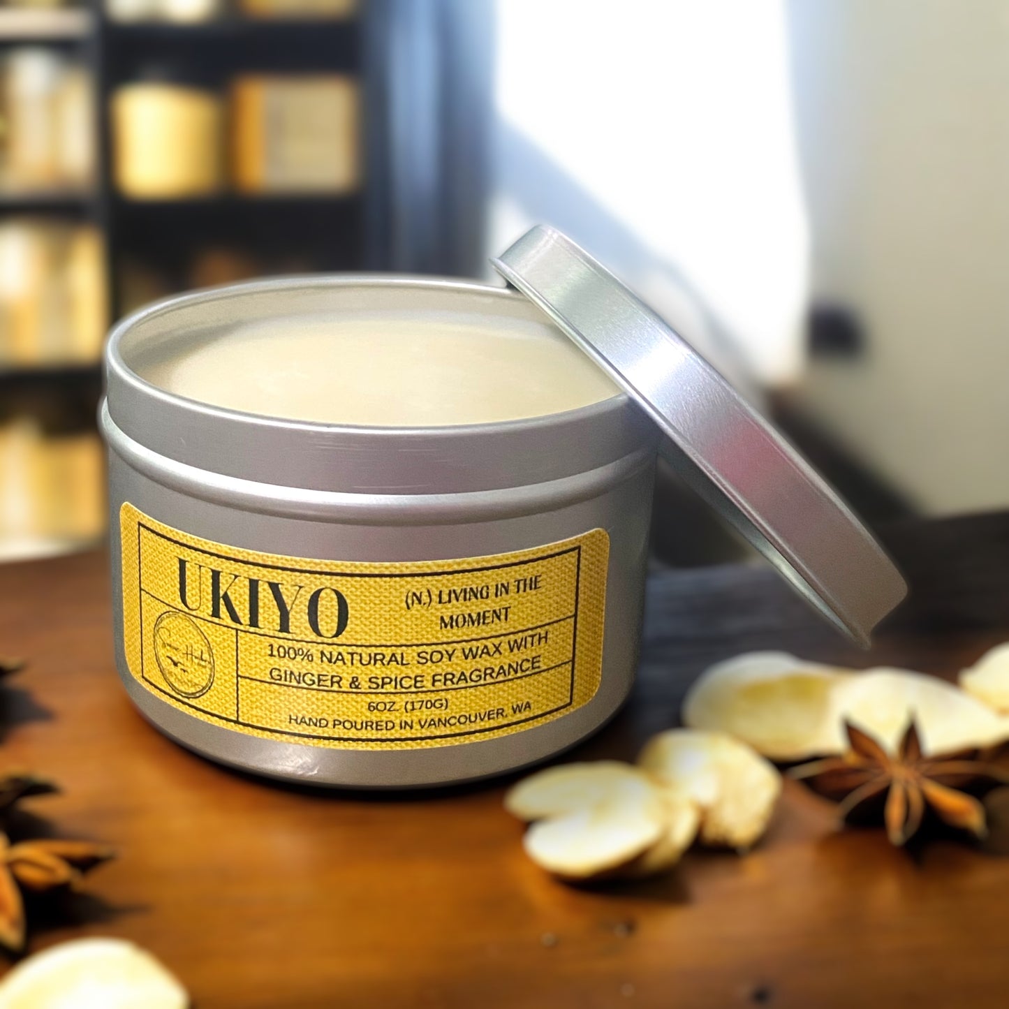 100% Soy Wax Scented WICKLESS Candles