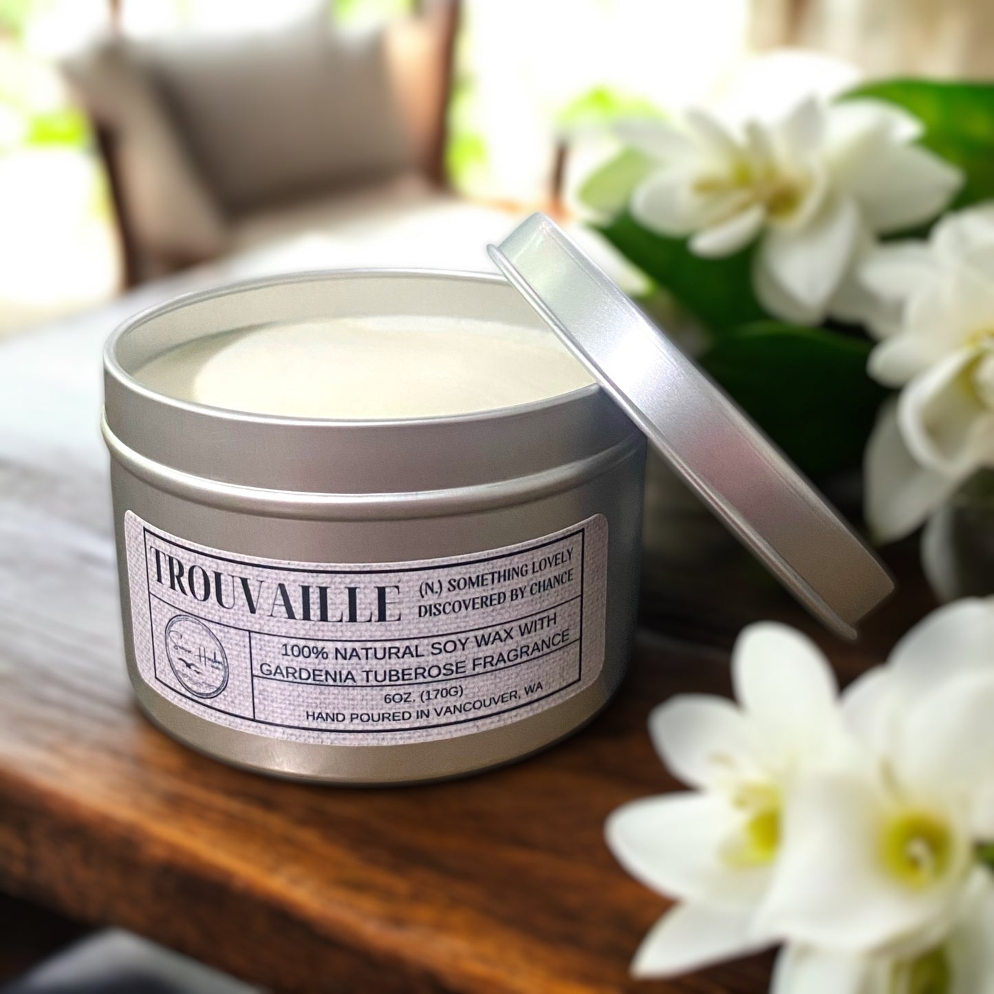 100% Soy Wax Scented WICKLESS Candles