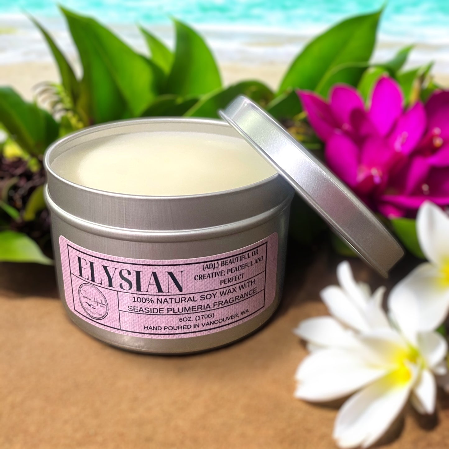 100% Soy Wax Scented WICKLESS Candles