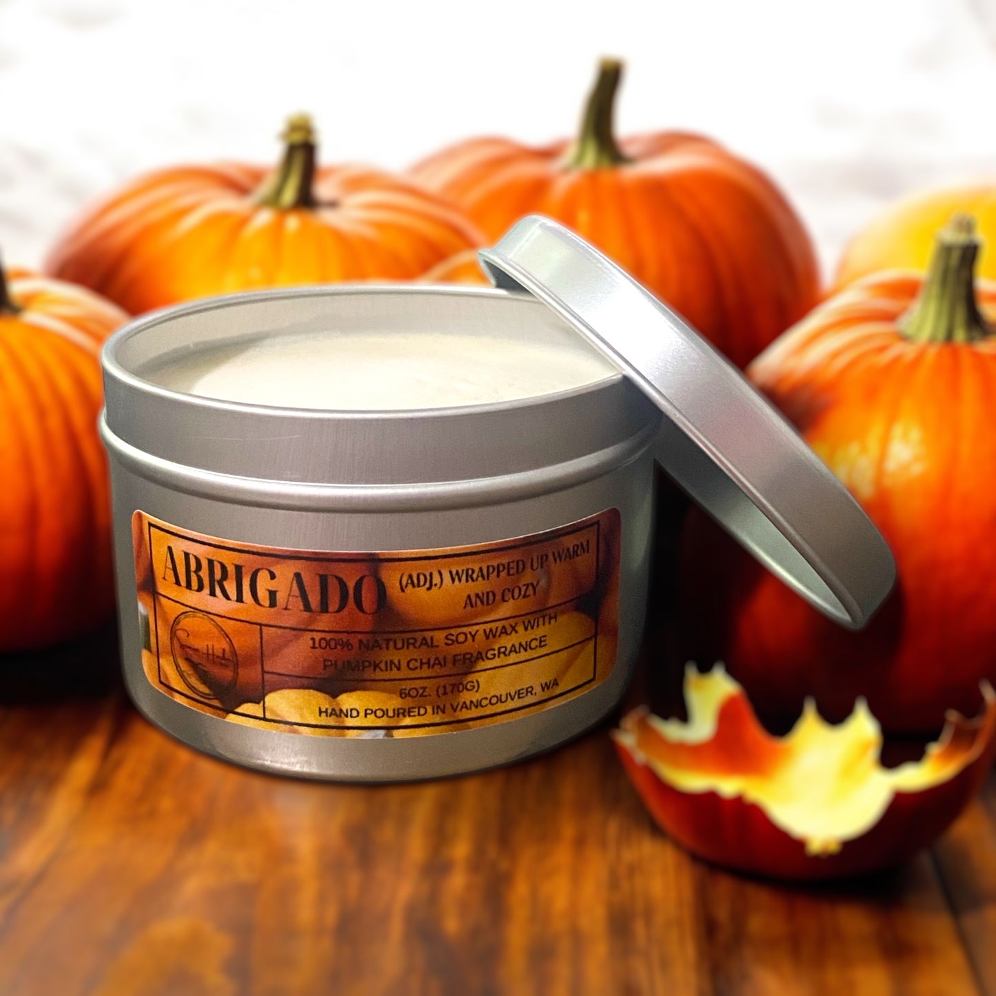 100% Soy Wax Scented WICKLESS Candles