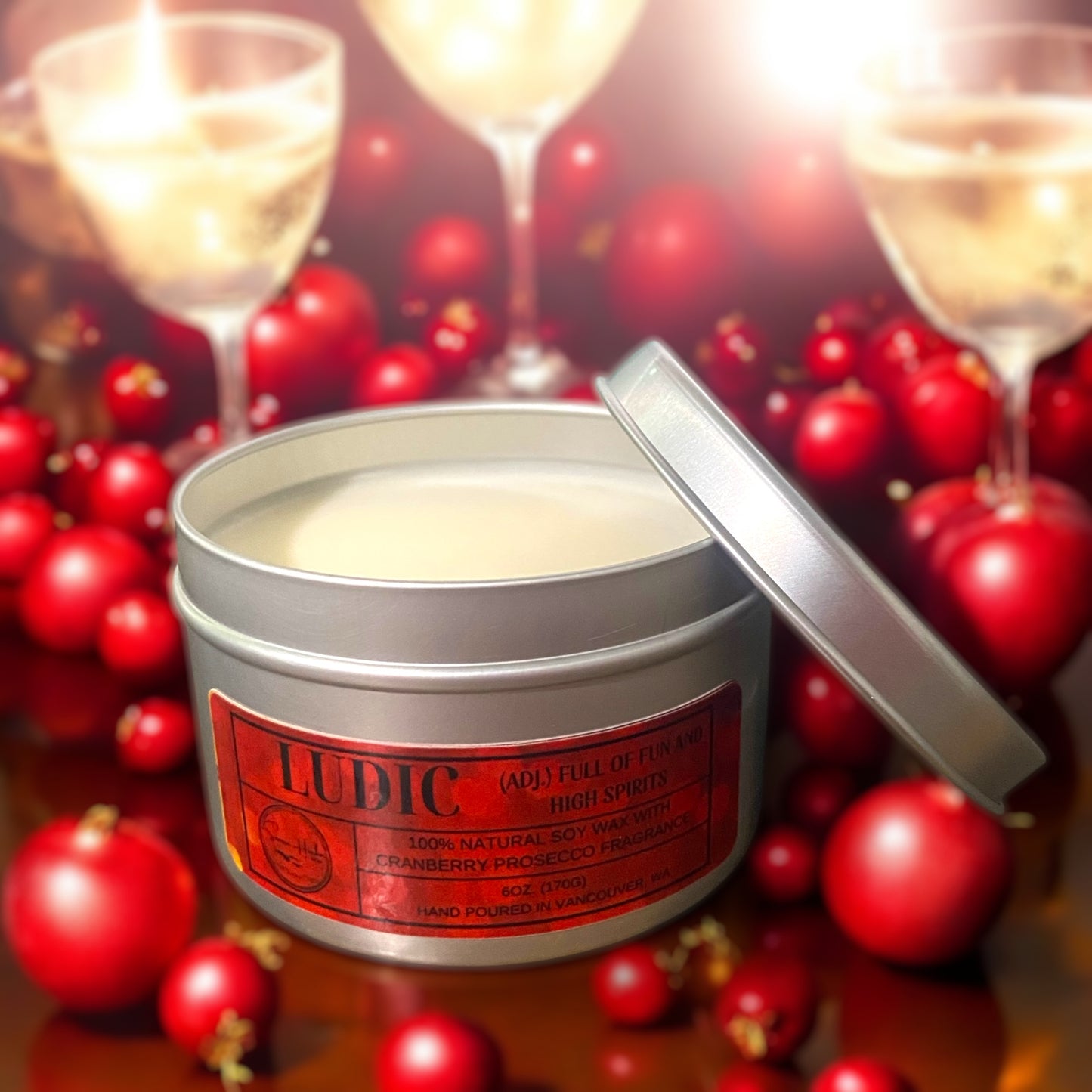 100% Soy Wax Scented WICKLESS Candles