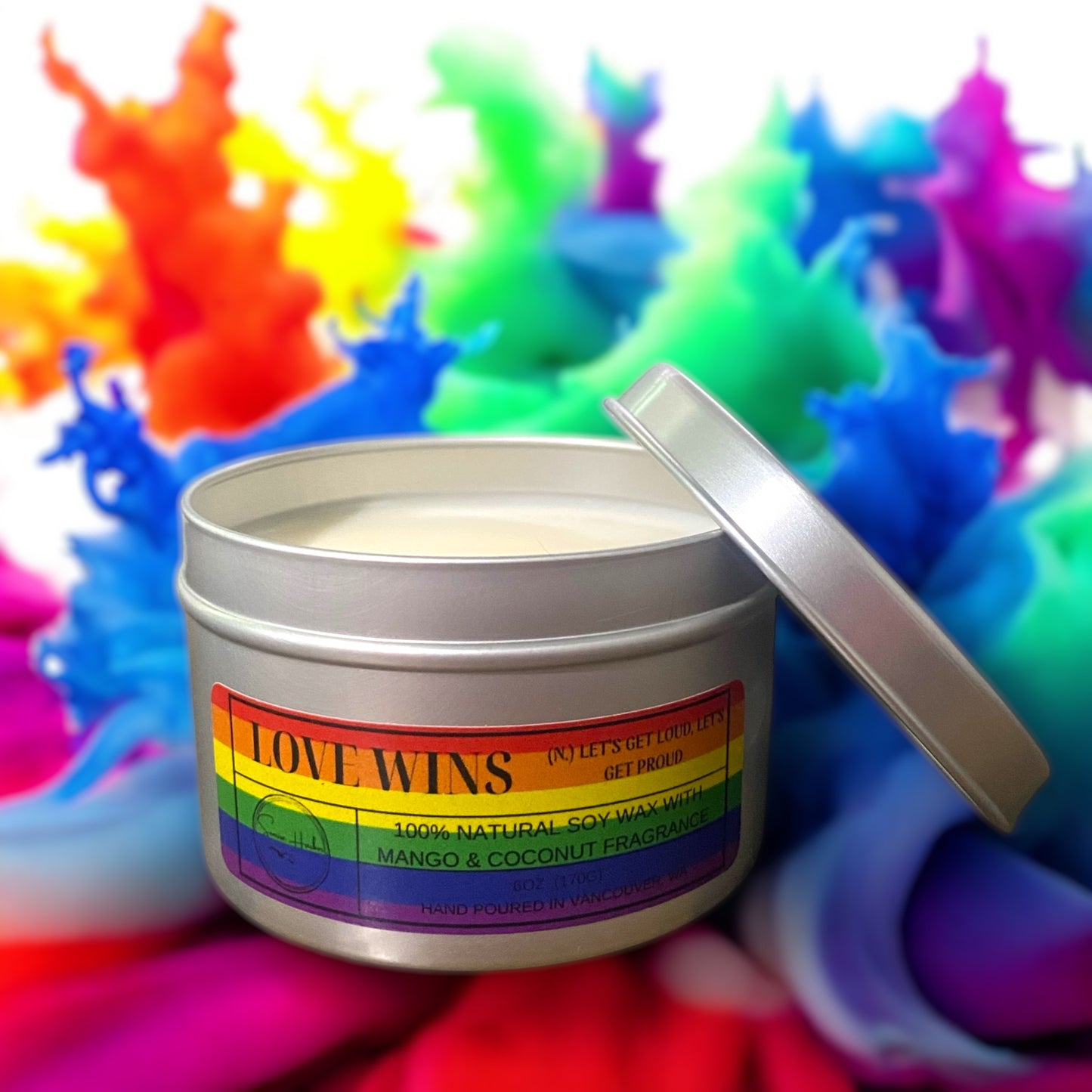 100% Soy Wax Scented WICKLESS Candles