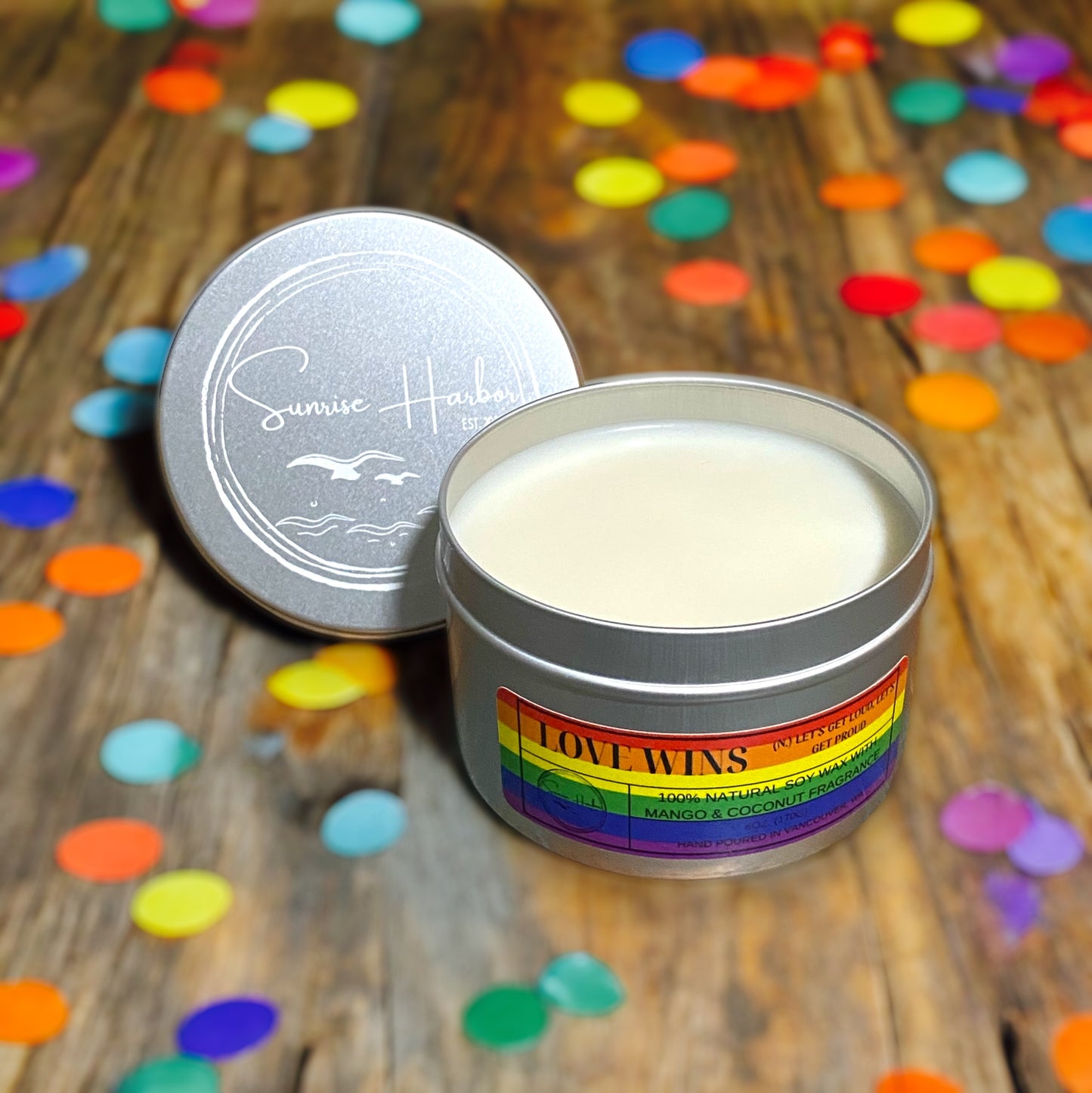 100% Soy Wax Scented WICKLESS Candles