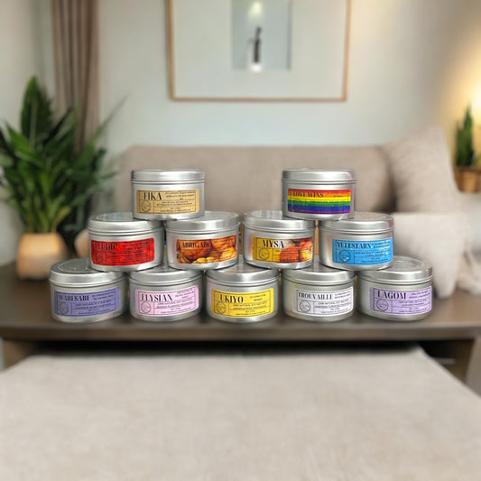 100% Soy Wax Scented WICKLESS Candles