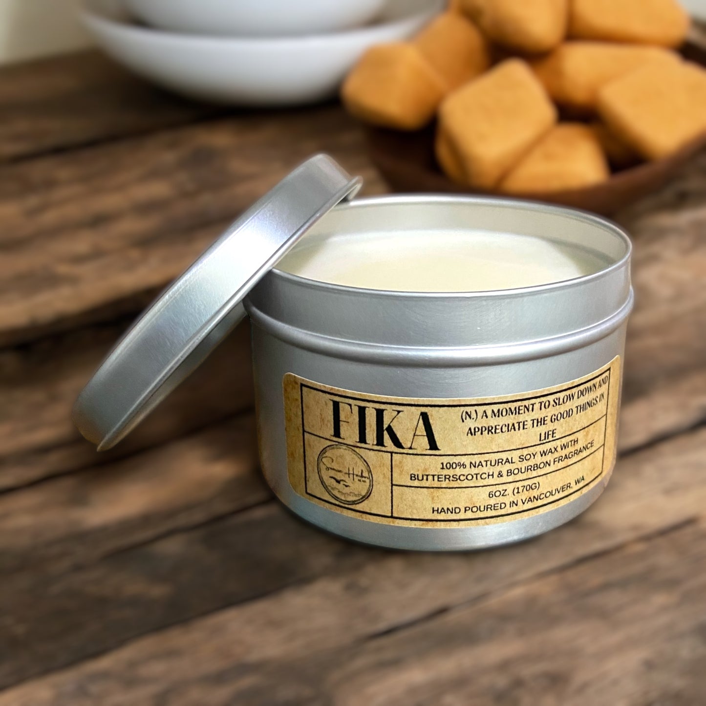 100% Soy Wax Scented WICKLESS Candles